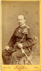 majoor L.W.A.Kessler voer in 1870 met de "Antje" naar Batavia