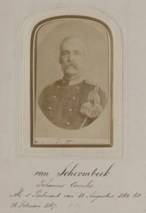 Luitenant Van Schermbeek voer in 1867 met de "Lichtstraal" naar Batavia